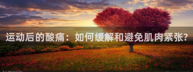 即嗨体育app下载官网：运动后的酸痛：如何缓解和避免肌肉紧张?